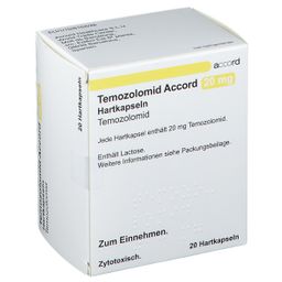 Temozolomid Accord 20 mg