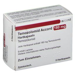 Temozolomid Accord 180 mg