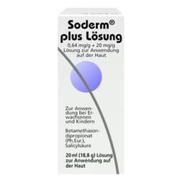 Soderm® Plus Lösung 0,64 mg/g + 20 mg/g