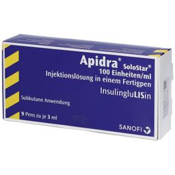 Apidra 100 E/ml SoloStar
