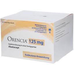 ORENCIA 125 mg Injektionslösung i.e.Fertigspritze