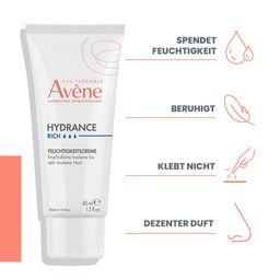 Sanoflore Rosa Reichhaltige Feuchtigkeitspflege – 40 Ml, Intensive Pflege Für Trockene Haut