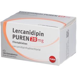 Lercanidipin PUREN 20 mg