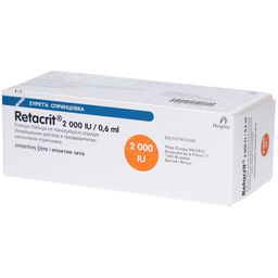 Retacrit 2.000 I.E./0,6 ml