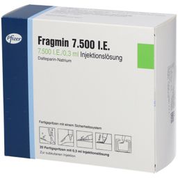 FRAGMIN 7.500 I.E. Inj.-Lsg.i.e.Fertigspr.