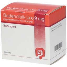 BUDENOFALK Uno 9 mg magensaftresistentes Granulat