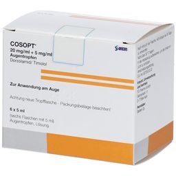 COSOPT 20 mg/ml + 5 mg/ml Augentropfen
