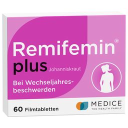 Remifemin plus Johanniskraut bei Wechseljahresbeschwerden - Jetzt 10% mit dem Code medice10 sparen*