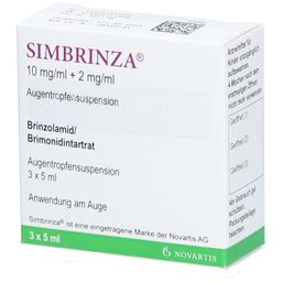SIMBRINZA 10 mg/ml + 2 mg/ml Augentropfensusp.