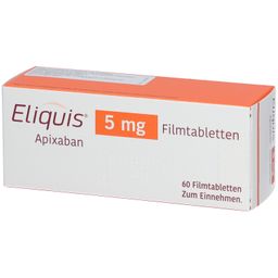 ELIQUIS 5 mg Filmtabletten