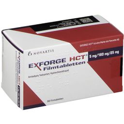 Exforge HCT 5 mg/160 mg/25 mg