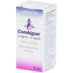 COMBIGAN 2 mg/ml + 5 mg/ml Augentropfen