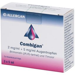 Combigan 2 mg/ml + 5 mg/ml