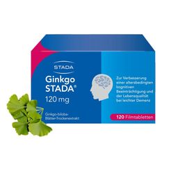 Ginkgo Biloba STADA® 120 mg bei Gedächtnis- und Konzentrationsstörungen