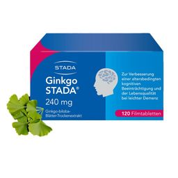 Ginkgo Biloba STADA® 240 mg bei Gedächtnis- und Konzentrationsstörungen