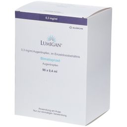 LUMIGAN 0,3 mg/ml Augentropfen im Einzeldosisbeh.