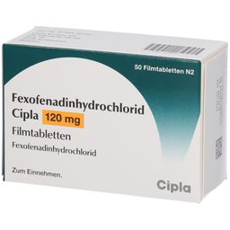 Fexofenadinhydrochlorid Cipla 120 mg