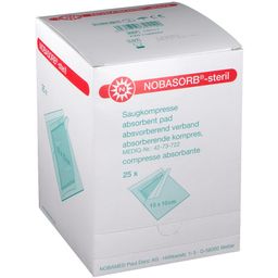 NOBASORB® Saugkompressen 10 x 10 cm steril