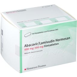 Abacavir/Lamivudin Hormosan 600 mg/300 mg