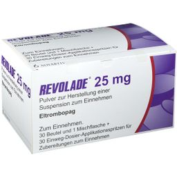 REVOLADE 25 mg Pulver z.Herstell.e.Susp.z.Einn.