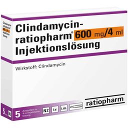 Clindamycin-ratiopharm® 600 mg/4 ml
