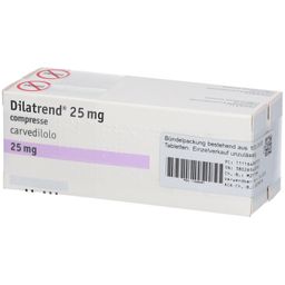 Dilatrend® 25Mg 120Ed