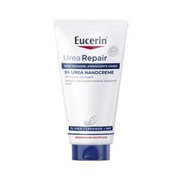 Eucerin® UreaRepair 5% Urea Handcreme – intensive Pflege für sehr trockene und strapazierte Hände - Jetzt 20% mit dem Code "eucerin20" sparen*