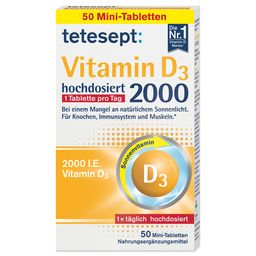 tetesept® Vitamin D3 2000 hochdosiert