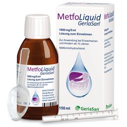 MetfoLiquid GeriaSan® 1000 mg/5 ml