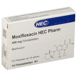 Moxifloxacin HEC Pharm 400 mg