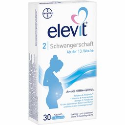 elevit® 2 Schwangerschaft- Jetzt 15% sparen mit dem Gutscheincode ,,Elevit15''