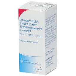 Latanoprost plus Timolol STADA® 50 µg/ml + 5 mg/ml Augentropfen, Lösung