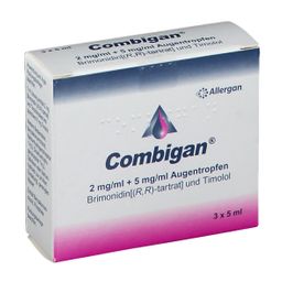 Combigan 2 mg/ml + 5 mg/ml