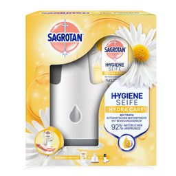 SAGROTAN® No-Touch Starter Set weiß Extra care Lotusblüte & Kamillenöl