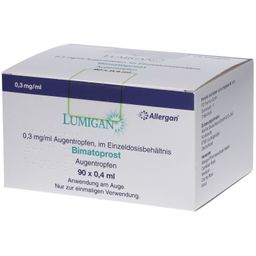 LUMIGAN 0,3 mg/ml Augentropfen im Einzeldosisbeh.