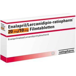 Enalapril/Lercanidipin-ratiopharm® 20 mg/10 mg