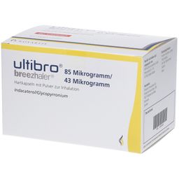 Ultibro Breezhaler 85 µg/43 µg