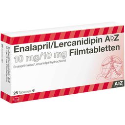 Enalapril/Lercanidipin AbZ 10 mg/10 mg