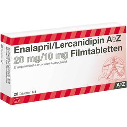 Enalapril/Lercanidipin AbZ 20 mg/10 mg