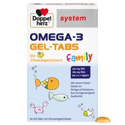 Doppelherz® system OMEGA-3 family
