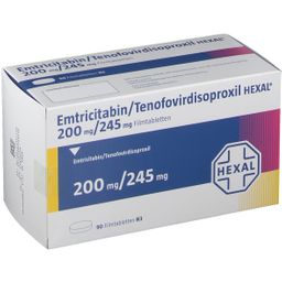 Emtricitabin/ Tenofovirdisoproxil HEXAL® 200 mg/245 mg