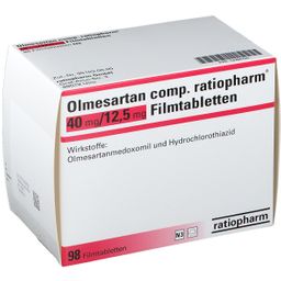 Olmesartan comp. ratiopharm® 40 mg/12,5 mg