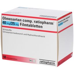 Olmesartan comp. ratiopharm® 40 mg/25 mg