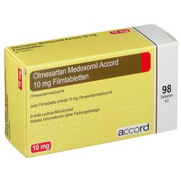 Olmesartan Medox Acc 10Mg