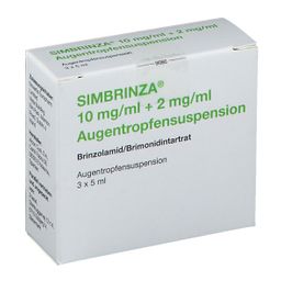 Simbrinza® 10Mg/Ml+2Mg/Ml