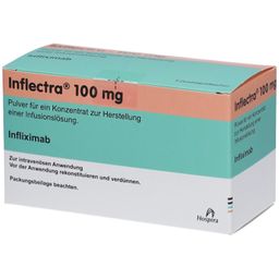 INFLECTRA 100 mg Plv.f.e.Konz.z.Her.e.Inf.-L.Dsfl.