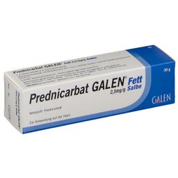 PREDNICARBAT GALEN Fett 2,5 mg /g Salbe