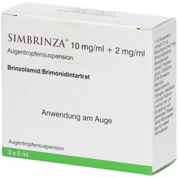 SIMBRINZA 10 mg/ml + 2 mg/ml Augentropfensusp.