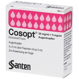 Cosopt® 20Mg/Ml +5Mg/Ml