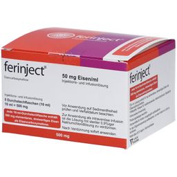 FERINJECT 50 mg Eisen/ml Injektions-/Infusionslsg.